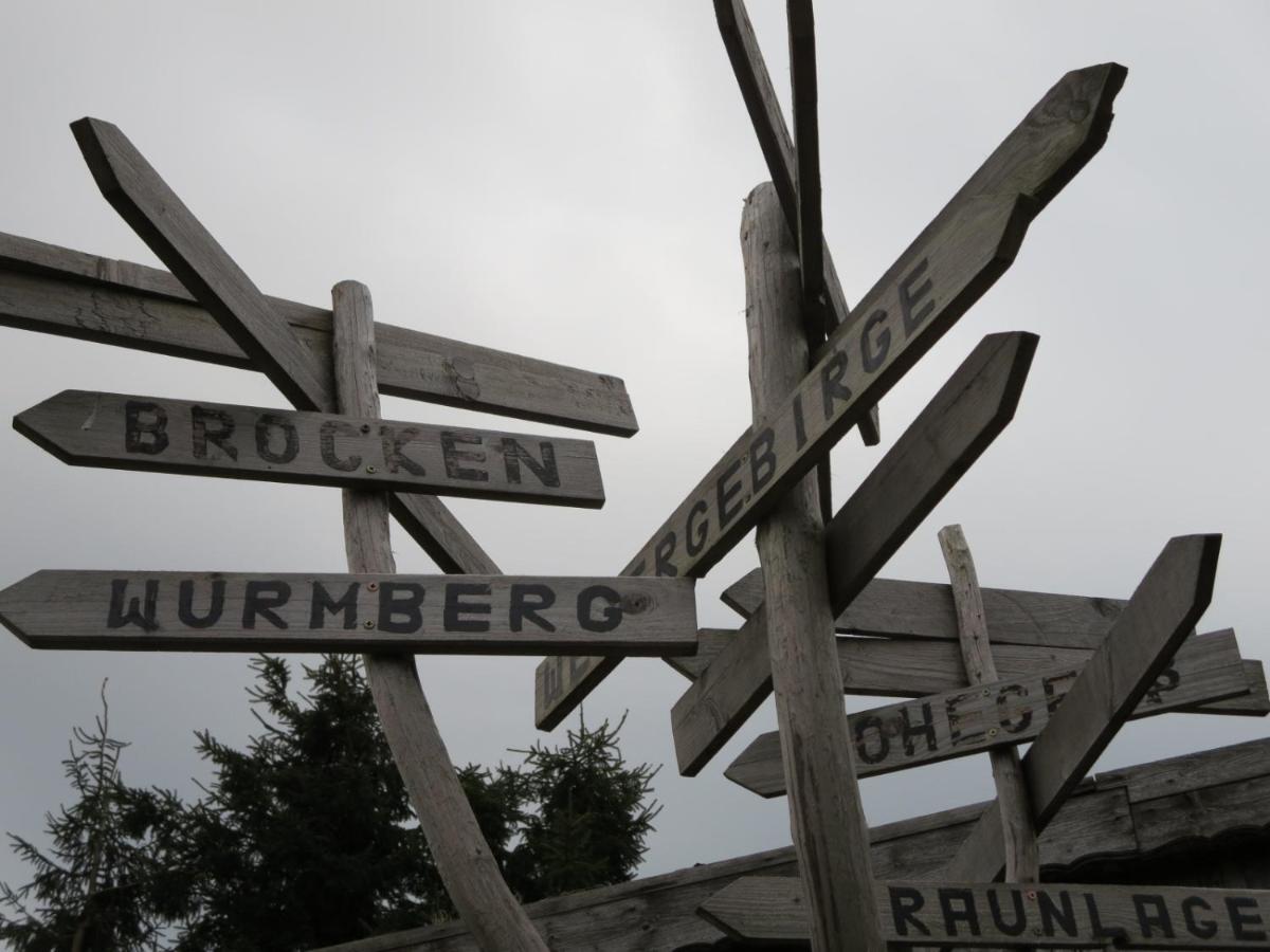 Harz Hotel Und Gaestehaus Am Bornweg バート・ザクサ エクステリア 写真